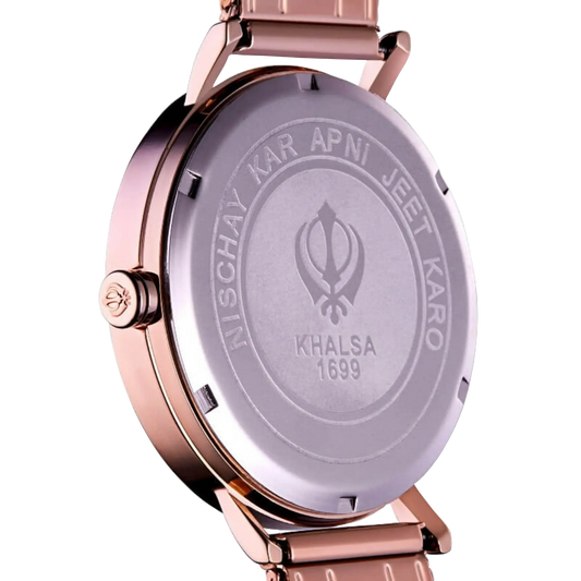 Crimson Red Kaur watch caseback