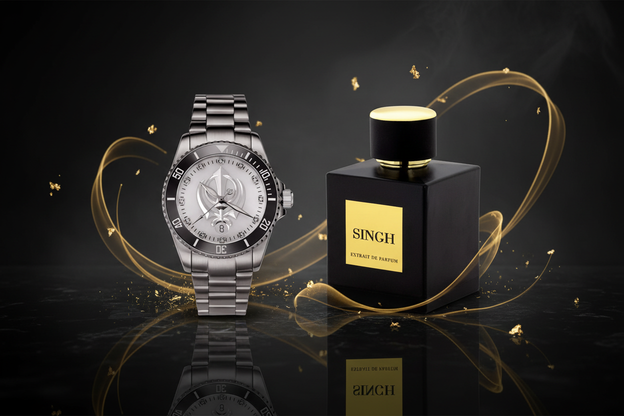 Homage Steel and Singh Luxury Banner