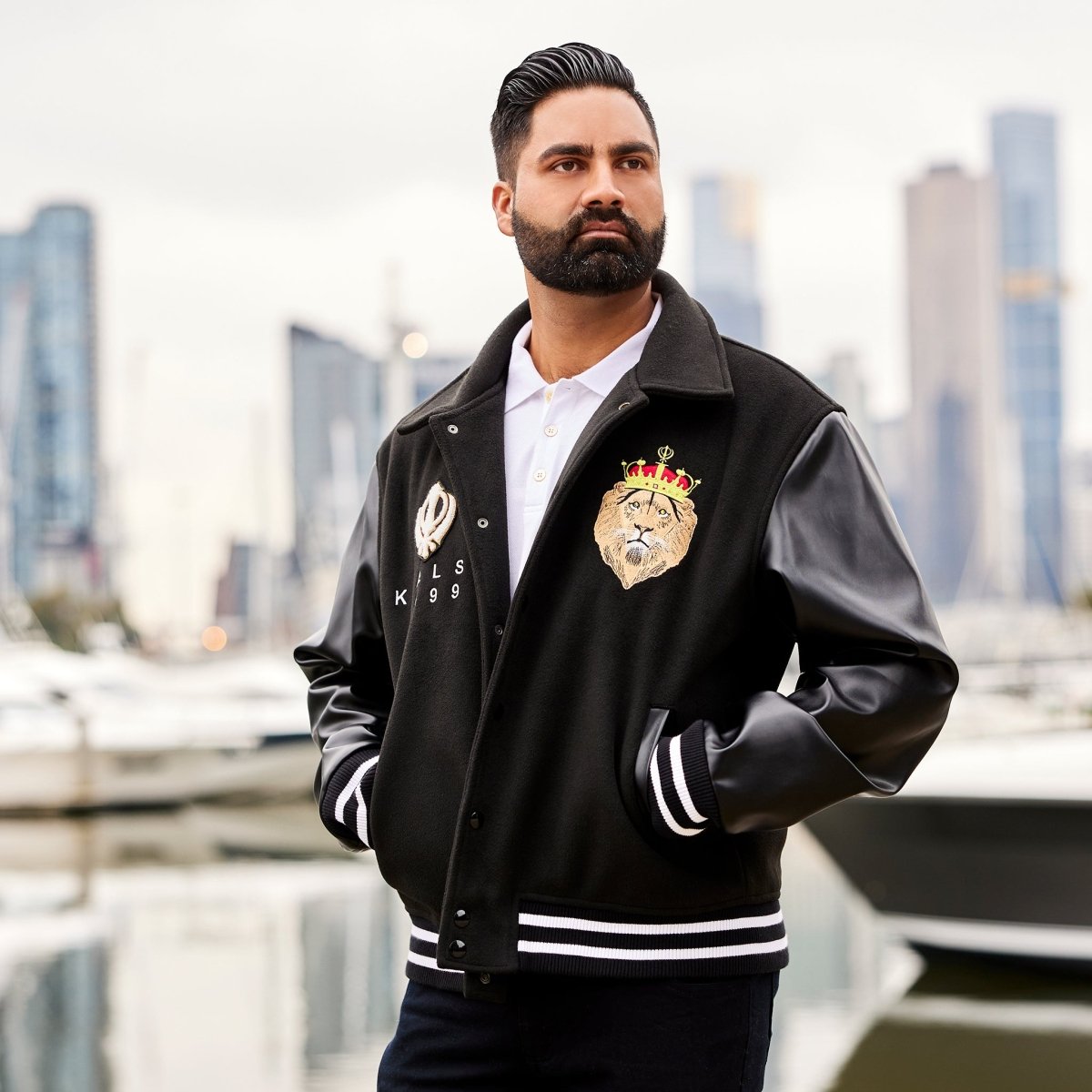 Khalsa Heritage Varsity Jacket - House of Khalsa