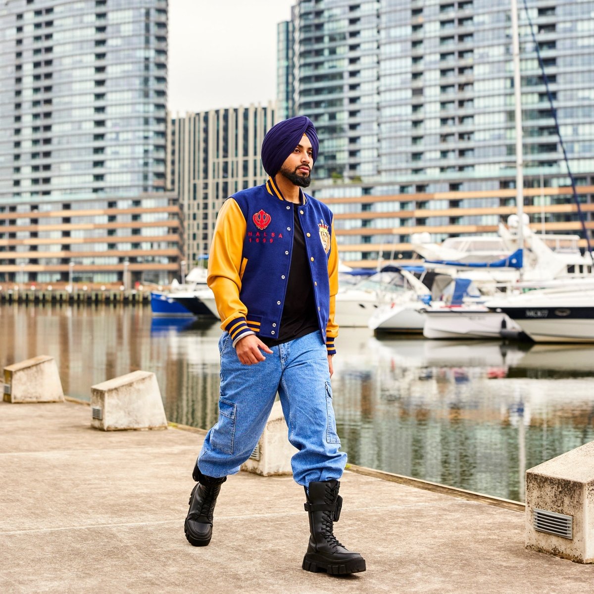 Khalsa Heritage Varsity Jacket - House of Khalsa