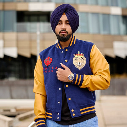 Khalsa Heritage Varsity Jacket - House of Khalsa