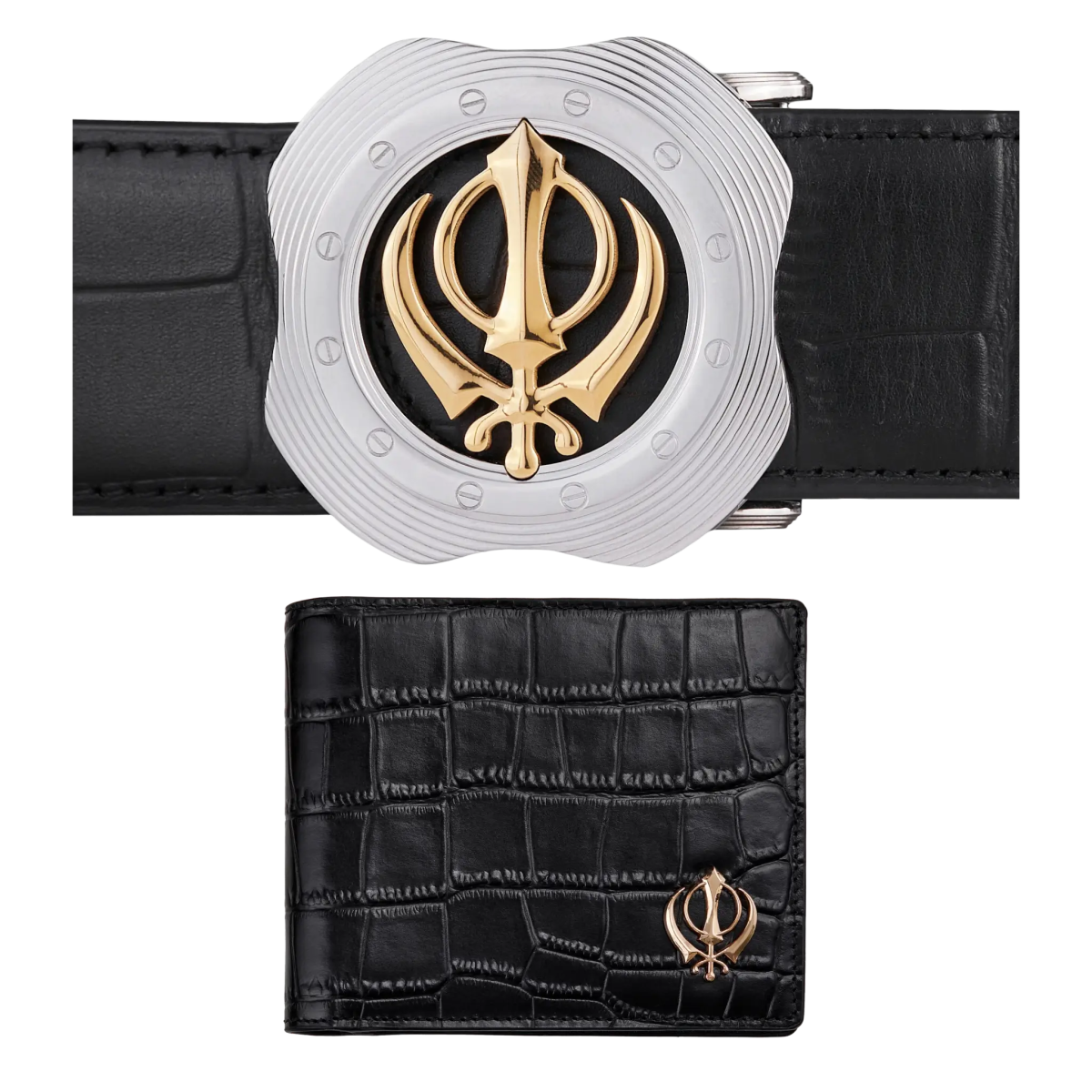 Khalsa Vegan Belt and Wallet Set - House of Khalsa