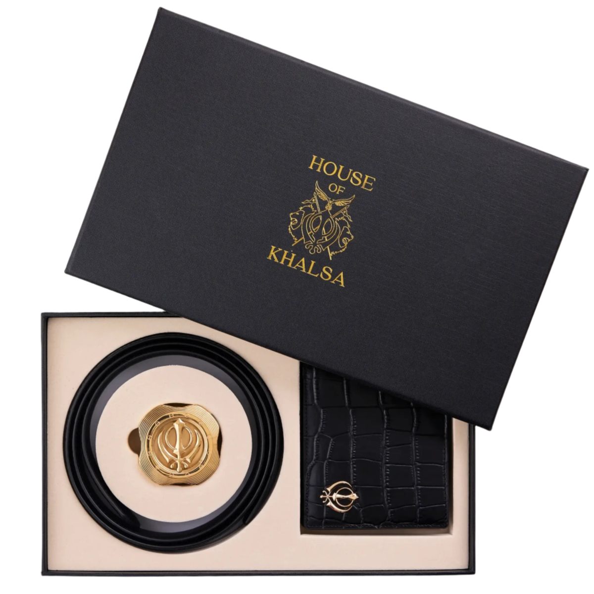 Khalsa Vegan Belt and Wallet Set - House of Khalsa