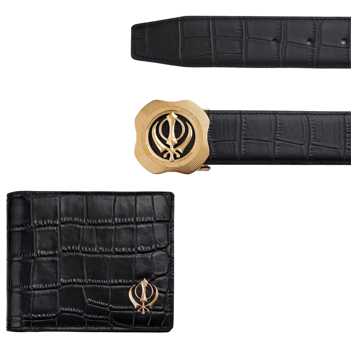 Khalsa Vegan Belt and Wallet Set - House of Khalsa