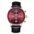 House of Khalsa Blood Red Speedster Khalsa Analog Chronograph Luxury Watch  With Khanda Symbol On The Dial - Precision Timekeeping