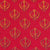 Scarf large red house of khalsa